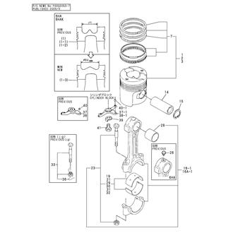 FIG 41. PISTON & CONNECTING ROD