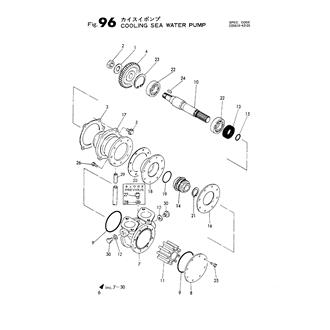 FIG 96. COOLING PUMP(SEA WATER)