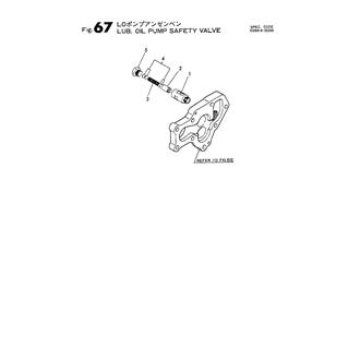 FIG 67. LUB. OIL PUMP SAFETY VALVE