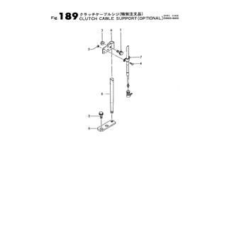 FIG 189. CLUTCH CABLE SUPPORT (OPTIONAL)