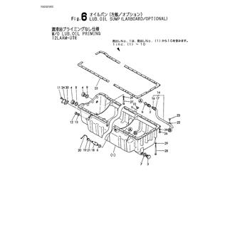 FIG 6. LUB.OIL SUMP(LARBOARD/OPTIONAL)