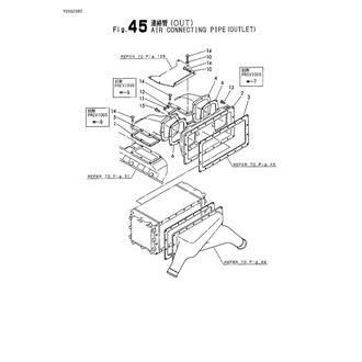 FIG 45. AIR CONNECTING PIPE(OUTLET)