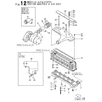 FIG 12. SUCTION MANIFOLD & AIR DUCT