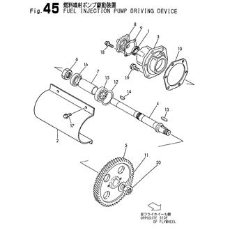FIG 45. F.I.PUMP DRIVING DEVICE