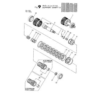 FIG 9. SUPPORT SHAFT A(YX-151,YX-150L)