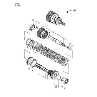 FIG 11. SUPPORT SHAFT(C)(YX-180)