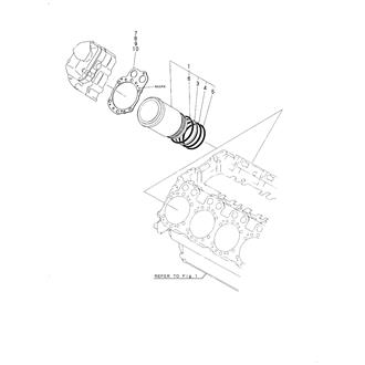 FIG 7. CYLINDER LINER & HEAD GASKET