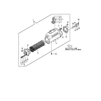 FIG 85. (39A)COOLING FRESH WATER COOLER(6GHD50A)