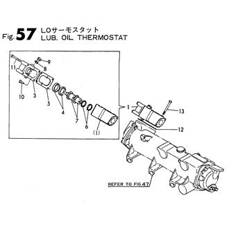 FIG 57. LUB. OIL THERMOSTAT