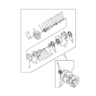 FIG 23. T/RC COMPONENT PART(TD10L/NEW)