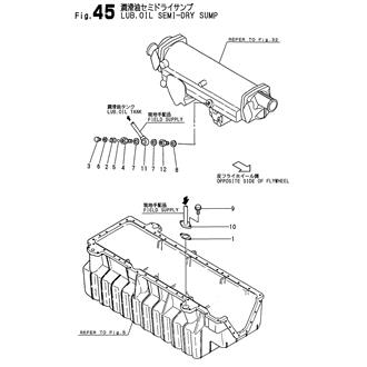 FIG 45. LUB. OIL SEMI-DRY SUMP