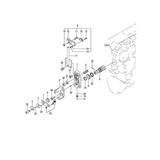 FIG 25. (8A)SWITCH VALVE(ELECTRONIC TROLLING SPEC.)(OPTIONAL)