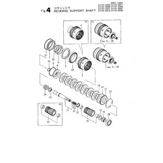 FIG 4. REVERSE SUPPORT SHAFT