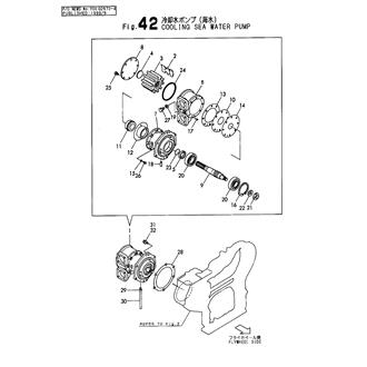 FIG 42. COOLING SEA WATER PUMP