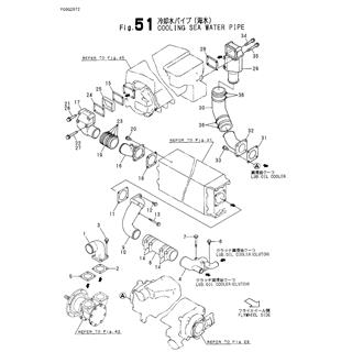 FIG 51. COOLING SEA WATER PIPE