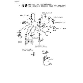 FIG 88. WIRE HARNESS & SENSOR(2POLE TY