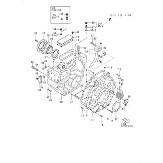 FIG 3. CLUTCH HOUSING(WING PUMP SPEC.)