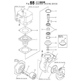 FIG 55. GOVERNOR DRIVING DEVICE