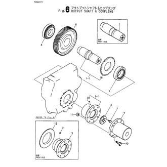 FIG 6. OUTPUT SHAFT & COUPLING