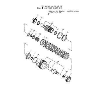 FIG 7. SUPPORT SHAFT(F1)