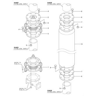 FIG 79. EXHAUST BELLOWS & SILENCER