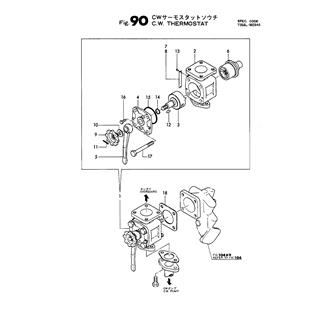 FIG 90. C.W.THERMOSTAT