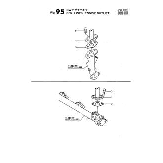 FIG 95. C.W.LINES, ENGINE OUTLET