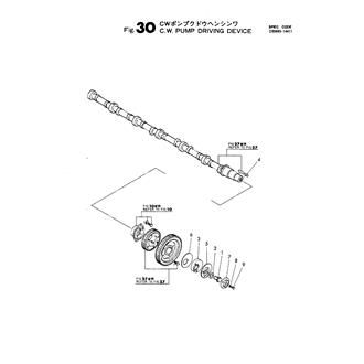 FIG 30. C.W.PUMP DRIVING DEVICE