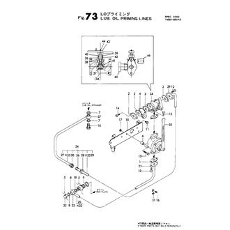 FIG 73. LUB. OIL PRIMING LINES