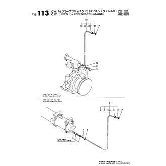 FIG 113. C.W.LINES(-PRESSURE GAUSE)