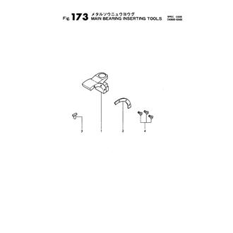 FIG 173. MAIN BEARING INSERTING TOOLS