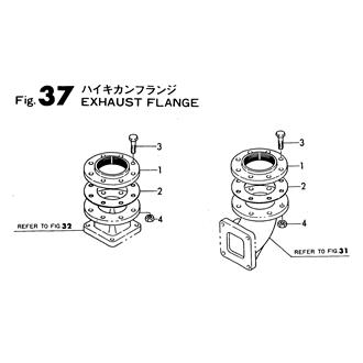 FIG 37. EXHAUST FLANGE