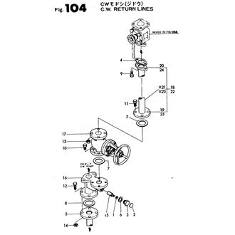 FIG 104. C.W.RETURN PIPE