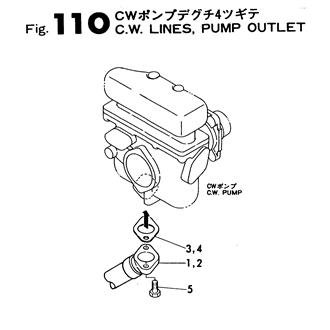 FIG 110. C.W.PIPE.PUMP OUTLET