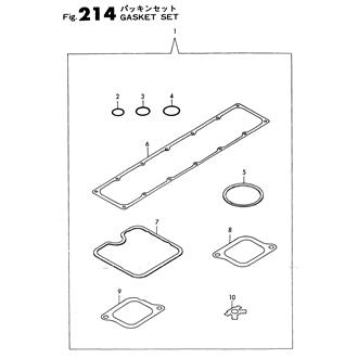 FIG 214. GASKET KIT