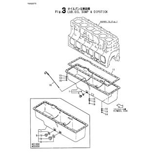 FIG 3. LUB.OIL SUMP & DIPSTICK