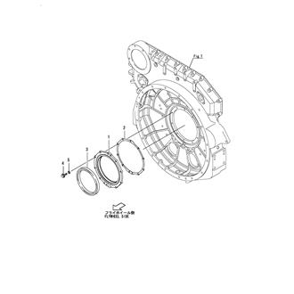 FIG 5. OIL SEAL CASE(SIDE OF FLYWHEEL)