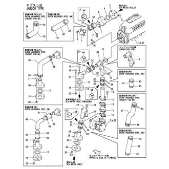 FIG 39. COOLING SEA WATER PIPE(JABSCO TYPE)