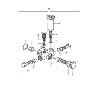 FIG 43. FUEL FEED PUMP COMPONENT PARTS