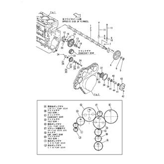 FIG 16. CAMSHAFT & IDLE GEAR