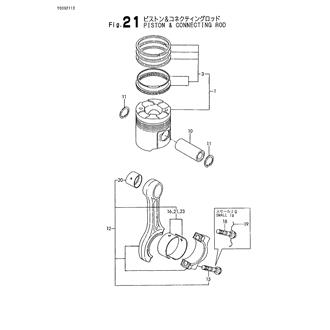 FIG 21. PISTON & CONNECTING ROD