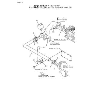 FIG 42. COOLING WATER PIPE(AIR COOLER)