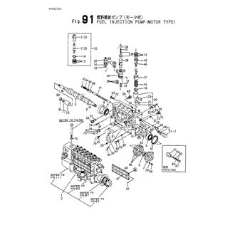 FIG 91. FUEL INJECTION PUMP(MOTOR TYPE