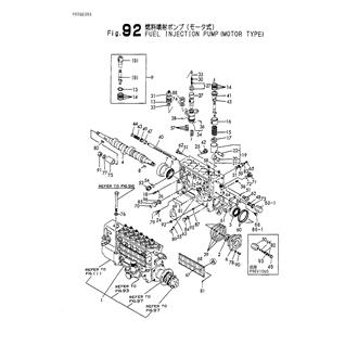 FIG 92. FUEL INJECTION PUMP(MOTOR TYPE