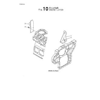 FIG 10. ENGINE LIFTER