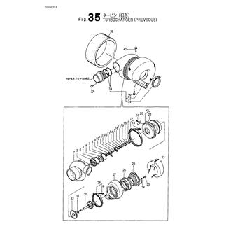 FIG 35. TURBOCHARGER(PREVIOUS)