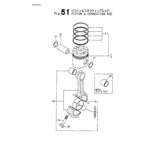 FIG 51. PISTON & CONNECTING ROD