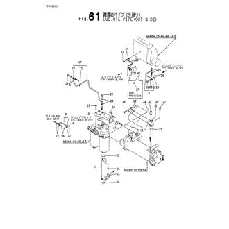 FIG 61. LUB. OIL LINE(OUT SIDE)