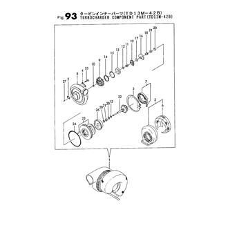 FIG 93. TURBOCHARGER COMPONENT PART(TD