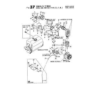 FIG 37. COOLING WATER PIPE